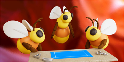 Sales Event Bees Animation