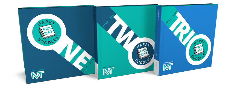 Happy Friday Doodles&trade; Published Books