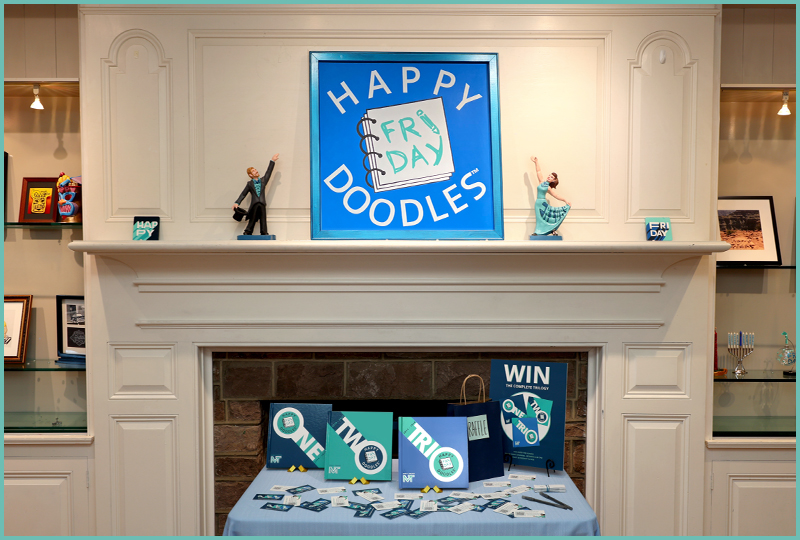 Happy Friday Doodles&trade; Art Show