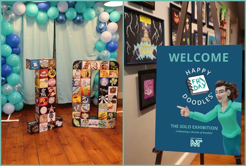 Happy Friday Doodles&trade; Art Show